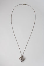 Sterling Silver Heart Pendant Necklace