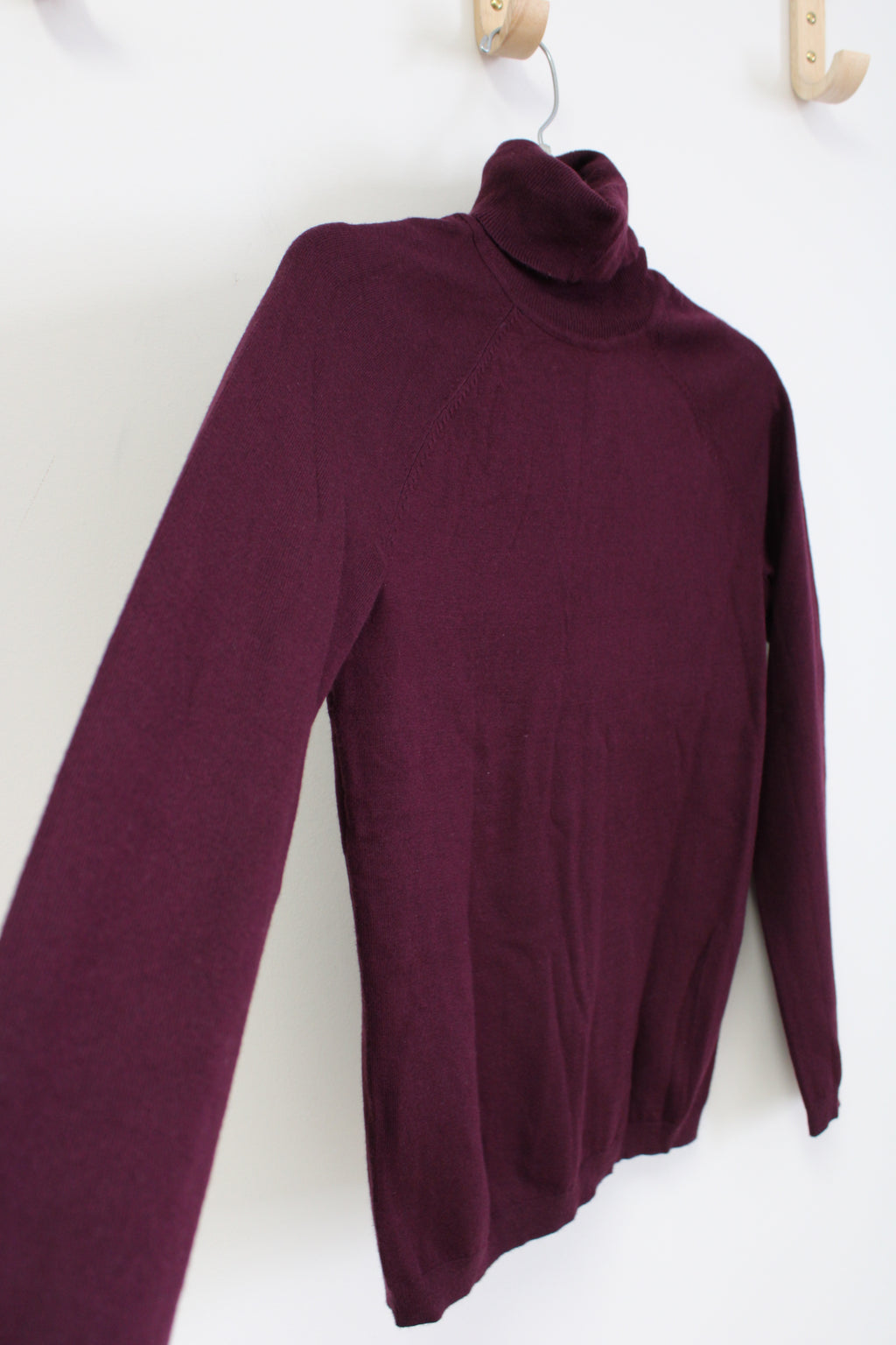 Talbots Purple Turtleneck Sweater | S