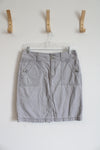 Eddie Bauer Gray Cotton Skirt | 2