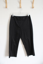 Croft & Barrow Stretch Black Capri Pants | 6