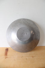 Vintage Wilton Armetale Fruit Round Pewter Bowl