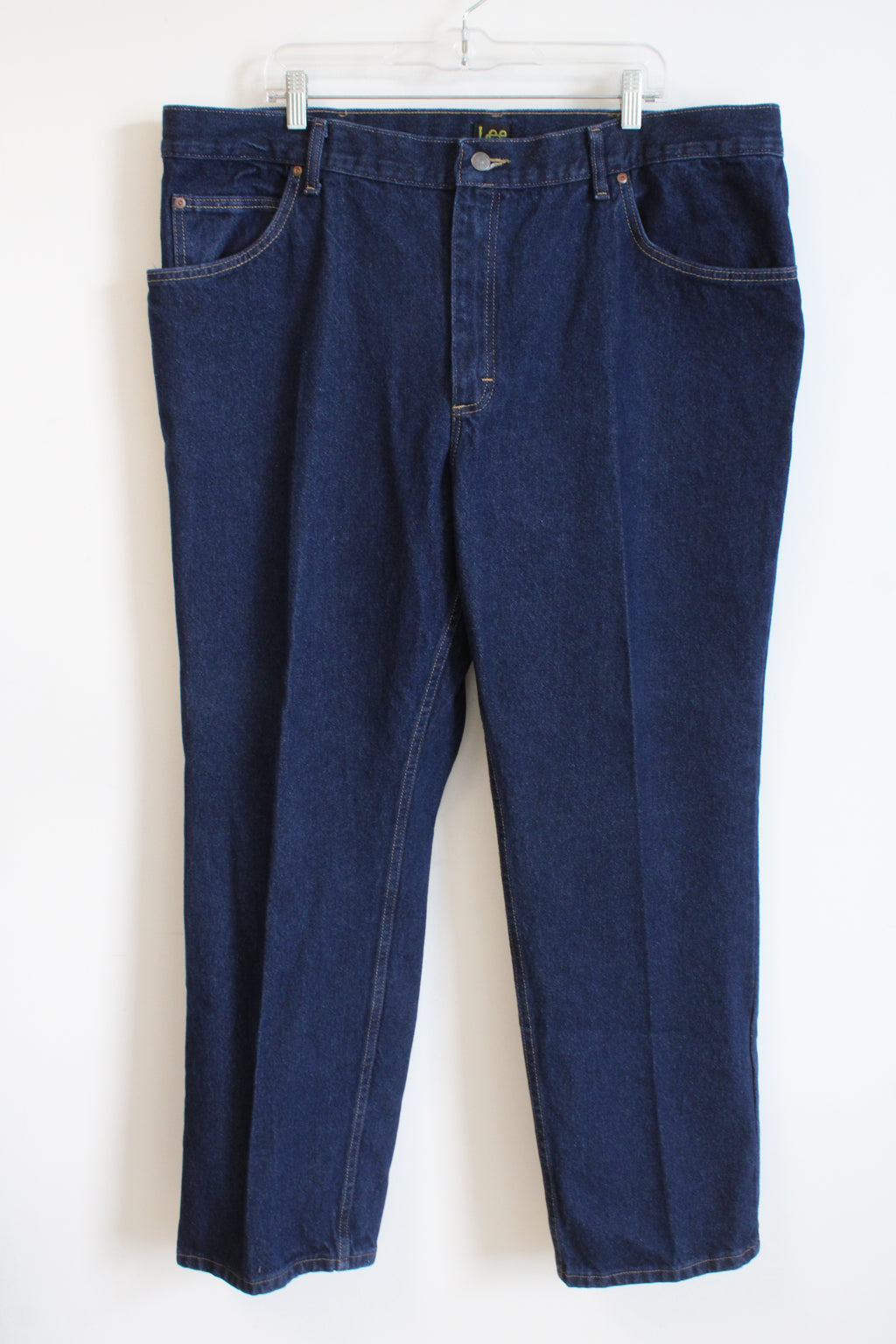 Lee Regular Fit Dark Wash Jeans | 46X32