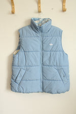 Adidas Blue Reversable Puffer Vest | M (12/14)