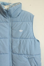 Adidas Blue Reversable Puffer Vest | M (12/14)
