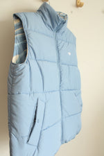 Adidas Blue Reversable Puffer Vest | M (12/14)