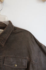 Cabela's Brown Button Down Jacket | L