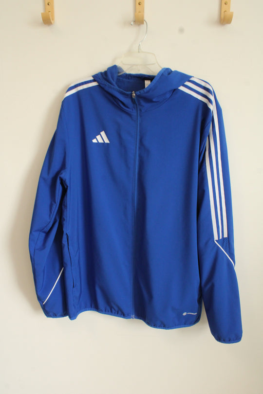 Adidas Cobalt Blue Lightweight Track Jacket | L