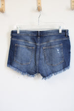 H&M Denim Distressed Shorts | 8
