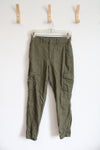 Gap Olive Green Girlfriend Jogger Pants | 2