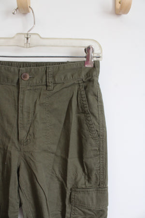 Gap Olive Green Girlfriend Jogger Pants | 2