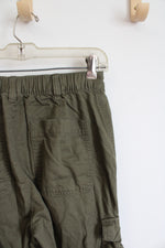 Gap Olive Green Girlfriend Jogger Pants | 2