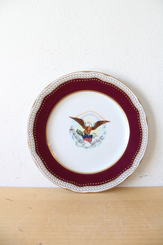 Abraham Lincoln White House Dessert Collection Plate