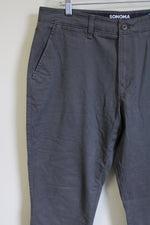 Sonoma Flexwear Chino Gray Pants | 34X32