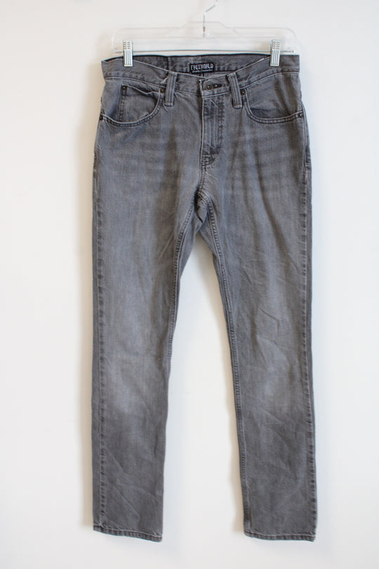 Freeworld Quality Construction Messenger Gray Jeans | 30