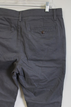 Sonoma Flexwear Chino Gray Pants | 34X32