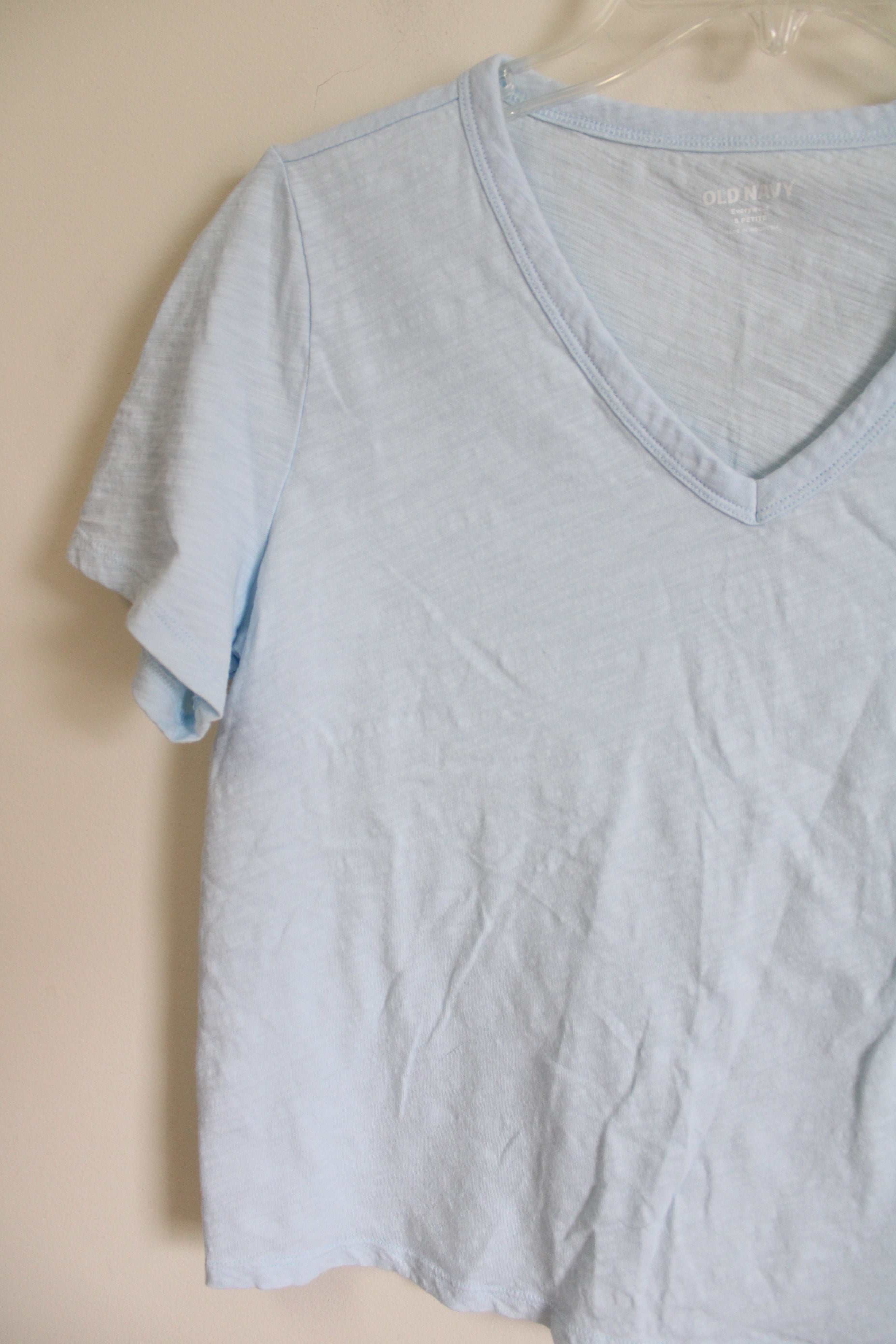 Old Navy Light Blue Everywear Tee | S Petite