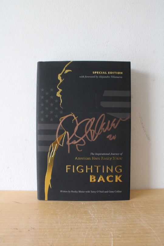Fighting Back By Rocky Bleier Signed Copy