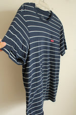 Levi's Navy Blue Striped Tee | M