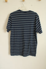 Levi's Navy Blue Striped Tee | M