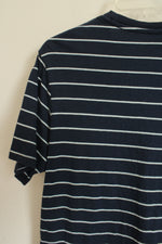 Levi's Navy Blue Striped Tee | M