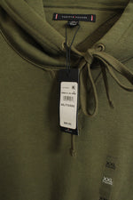 NEW Tommy Hilfiger Olive Green Hoodie | XXL