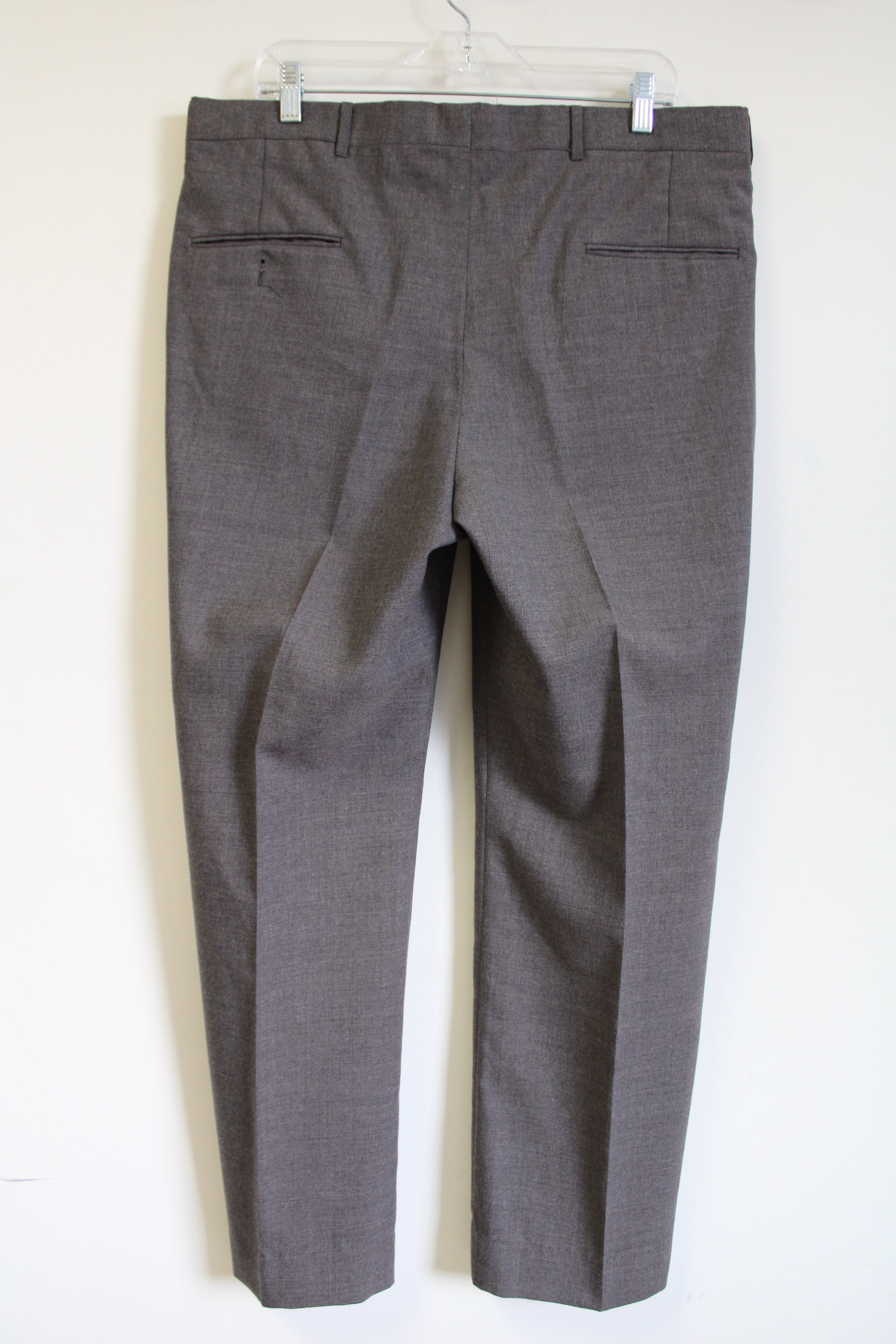 American Tread Brown Wool Pant | 36X29