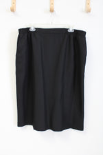 Alfred Dunner Black Skirt | 20W