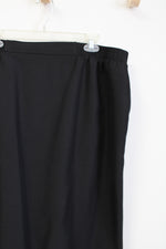 Alfred Dunner Black Skirt | 20W