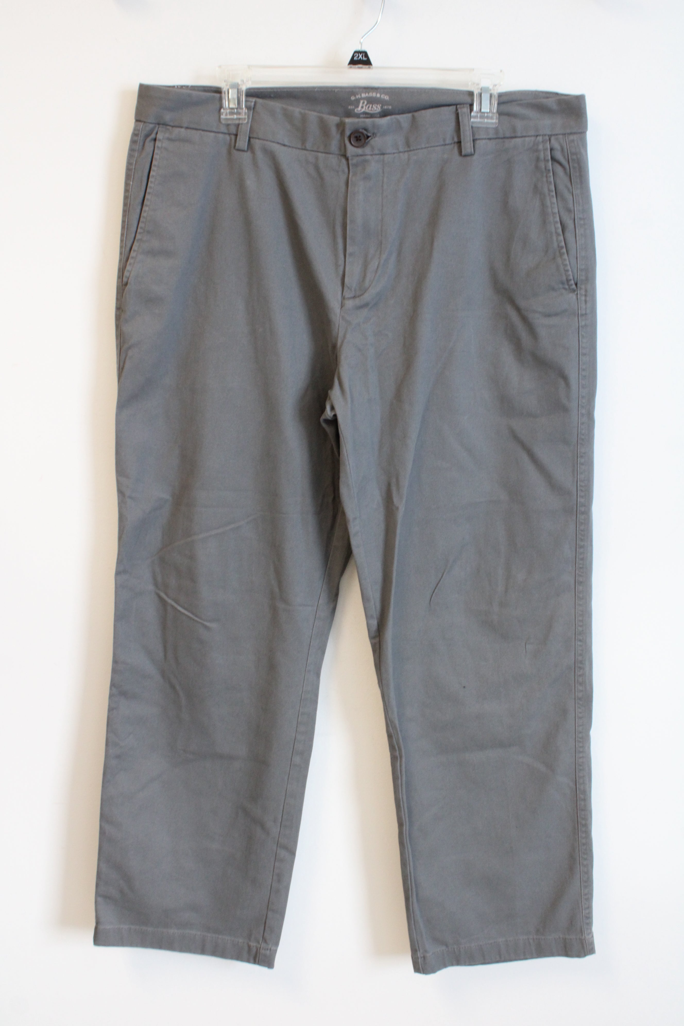 G.H. Bass & Co. Gray Chino Pants | 36X30