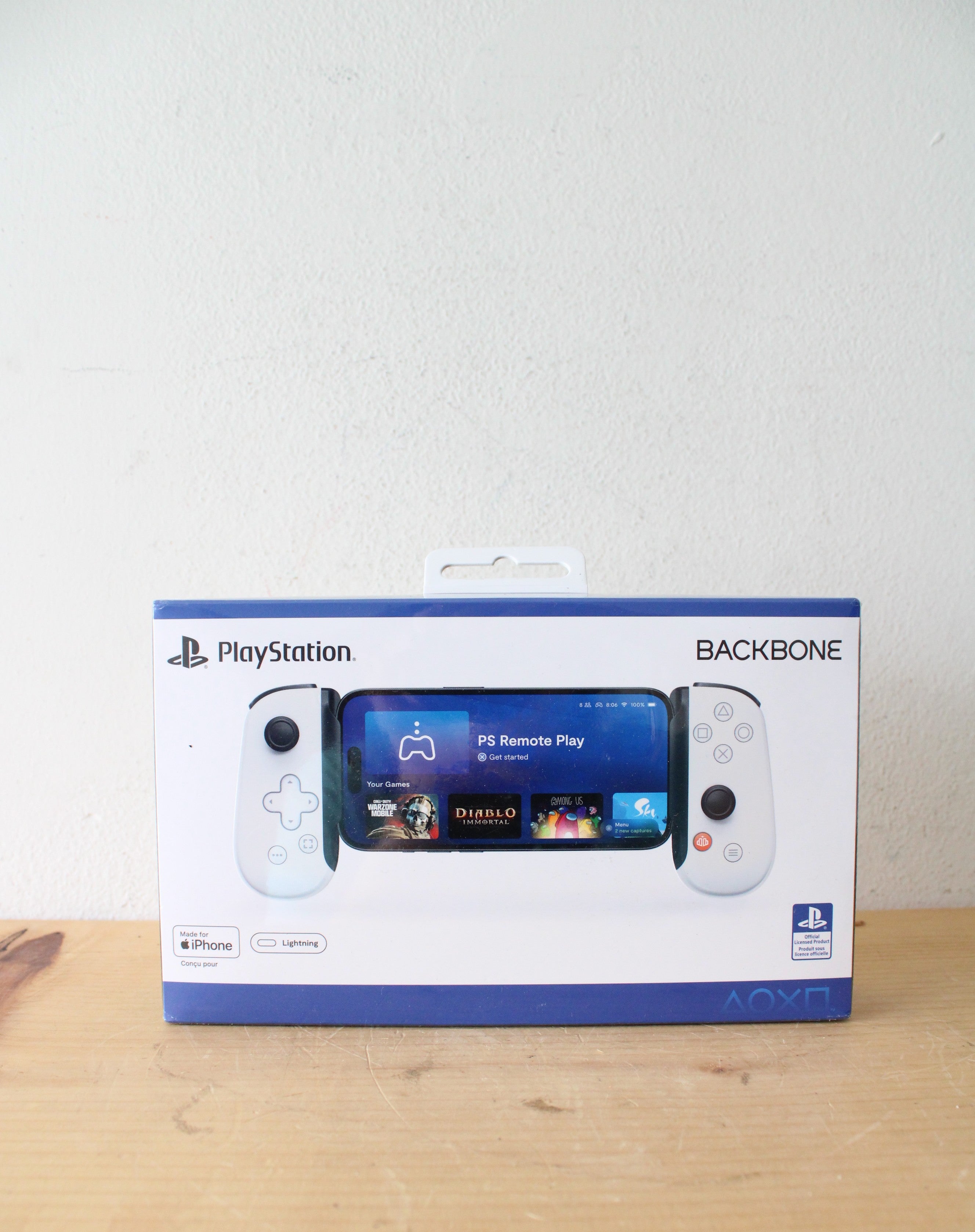 NEW Playstation Backbone Lightning Mobile Gaming Controller