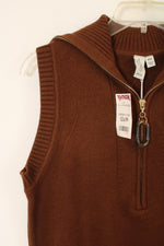 NEW Joie Burnt Orange Sweater Vest | M