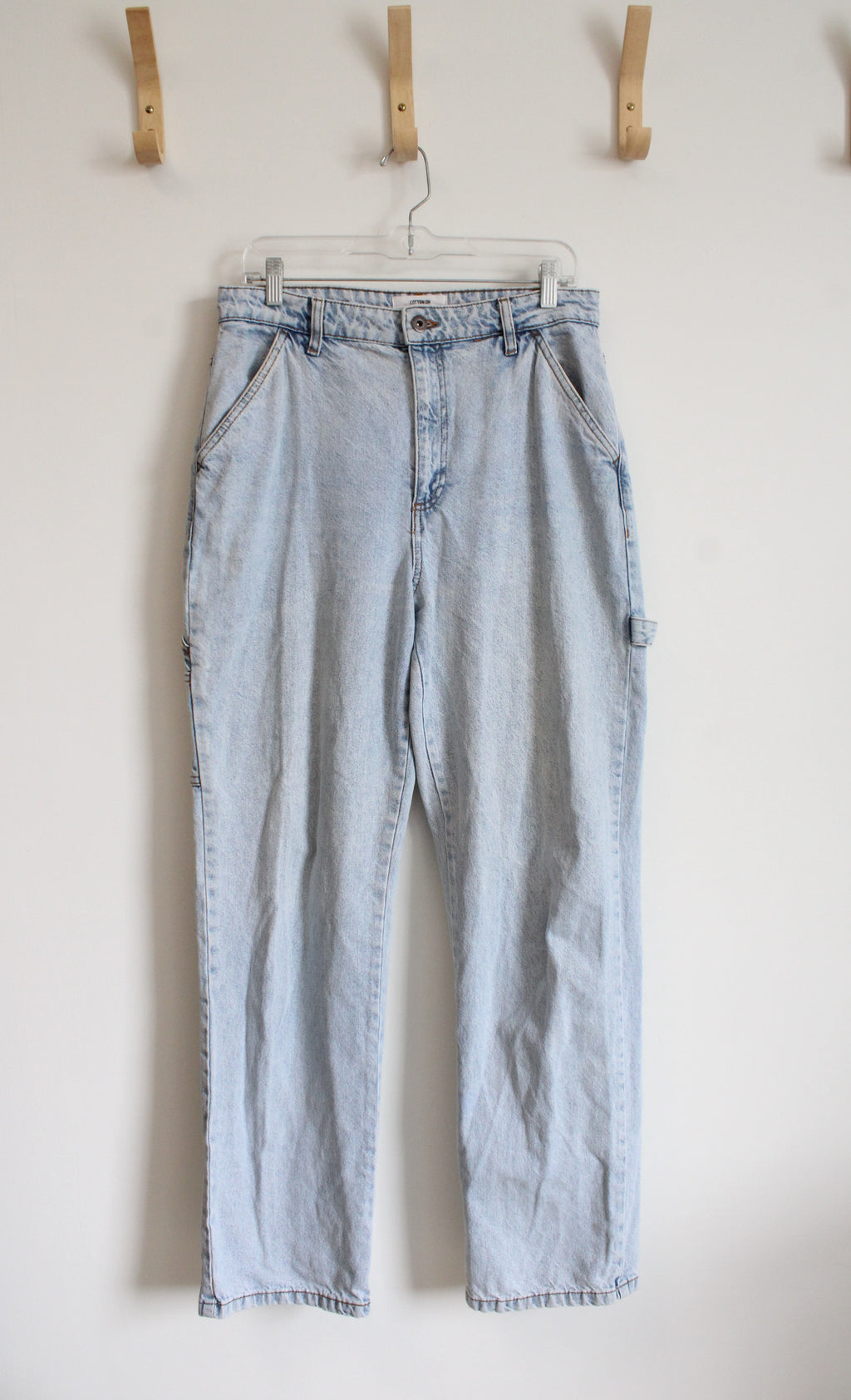 Cotton On Light Wash Carpenter Jeans | 8