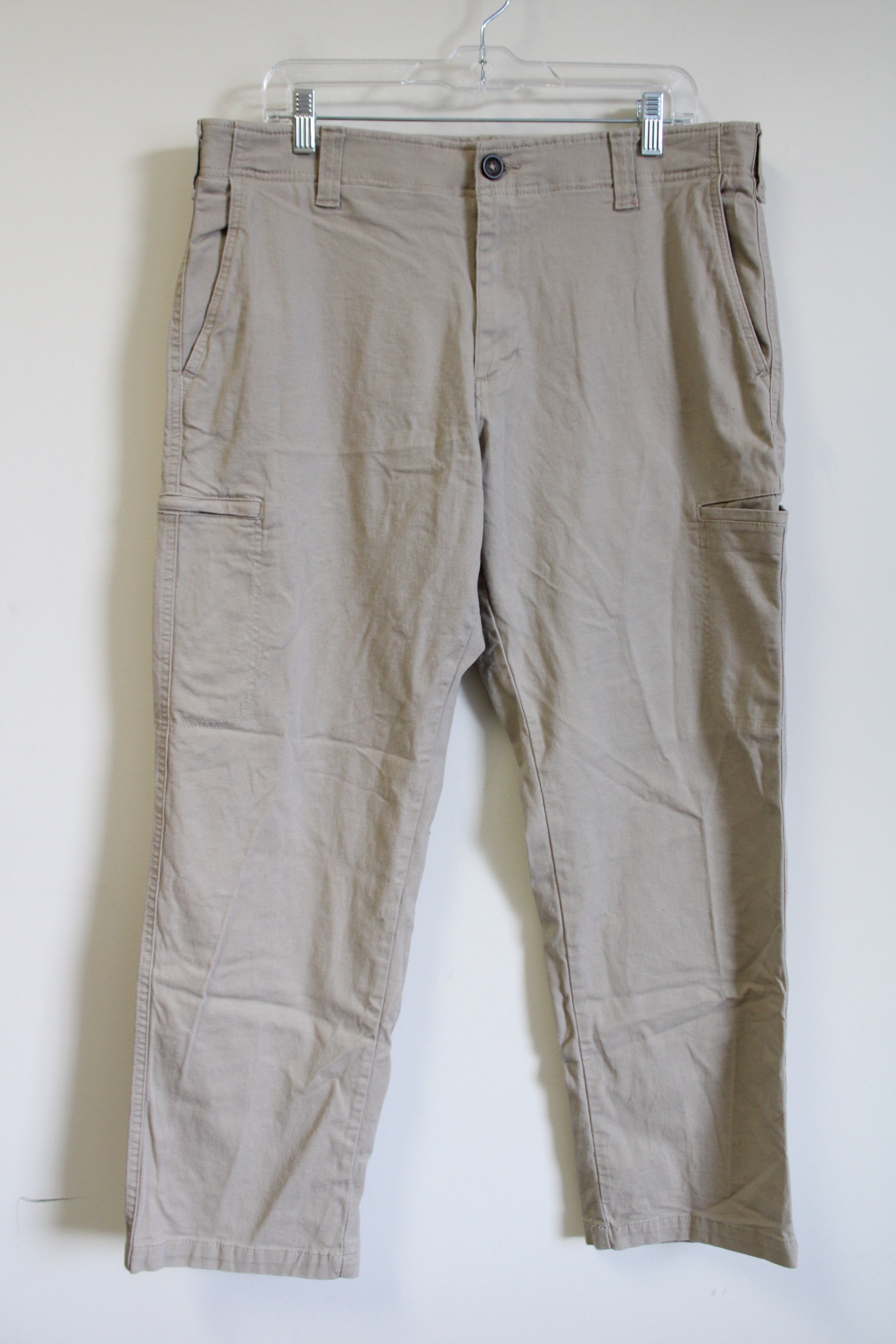 Lee Extreme Comfort Straight Leg Tan Cargo Pant | 36X30