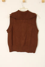 NEW Joie Burnt Orange Sweater Vest | M