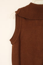 NEW Joie Burnt Orange Sweater Vest | M