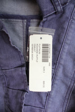NEW Chico's Platinum Purple Denim Jacket | 2 (L)