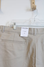 NEW Calvin Klein Tan 7" Shorts | 38W