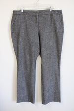 New York & Co. Gray Plaid Trouser Pant | 16