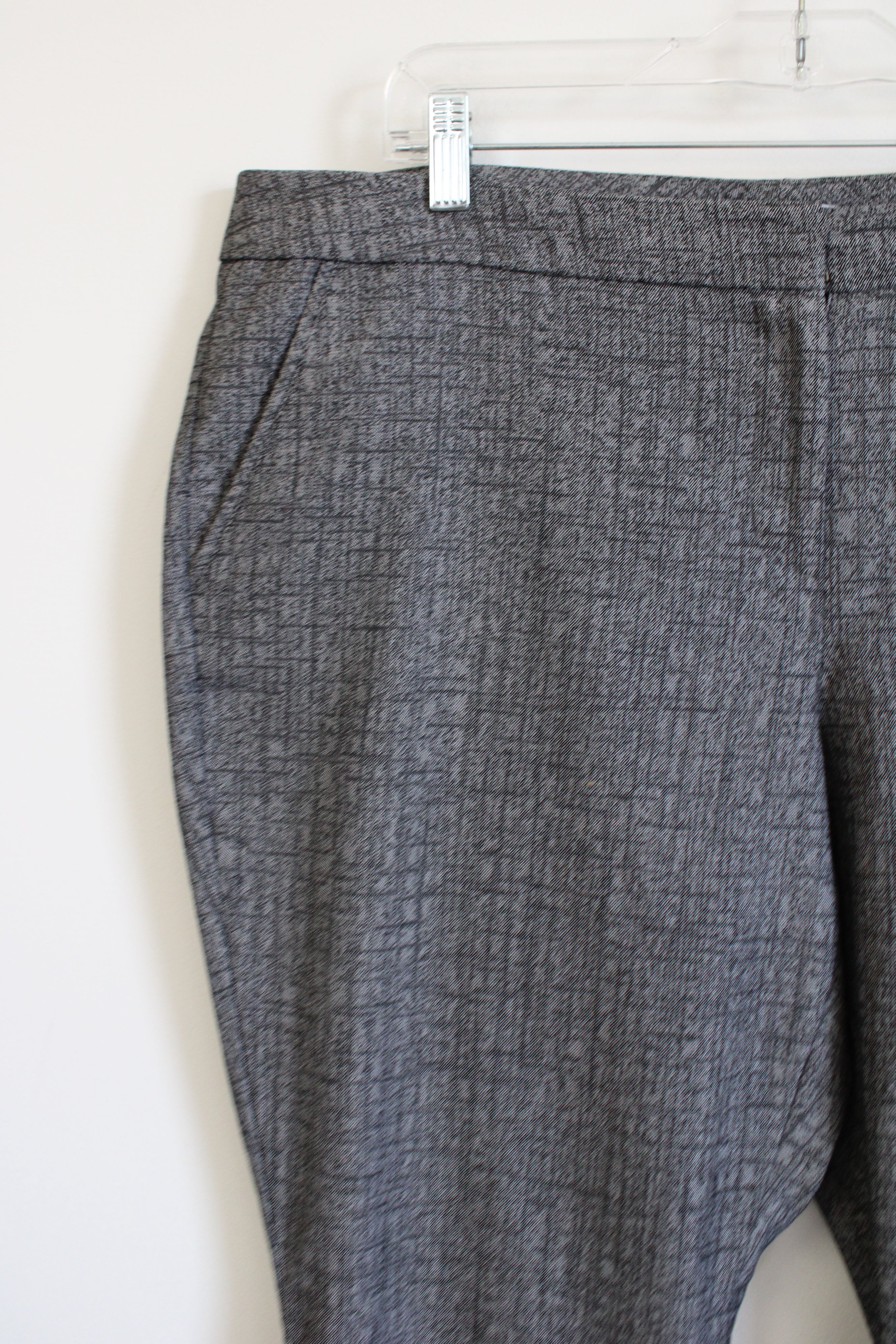 New York & Co. Gray Plaid Trouser Pant | 16
