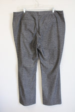 New York & Co. Gray Plaid Trouser Pant | 16