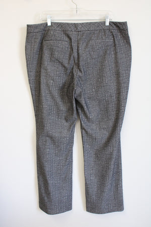 New York & Co. Gray Plaid Trouser Pant | 16