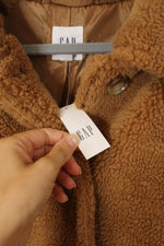 NEW Gap Teddy Brown Jacket | M