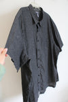 Van Heusen Air Gray Heathered Button Down Shirt | 4XL