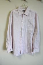 Van Heusen Regular Fit Pale Pink Button Down Shirt | XL