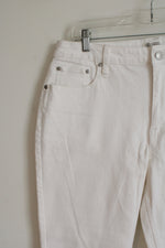 Candace Cameron Bure White Capri Jeans | 14