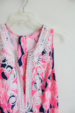 Lilly Pulitzer Carlotta High Tide Flamingo Dress | 0