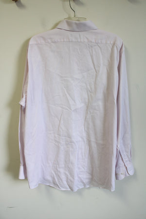 Van Heusen Regular Fit Pale Pink Button Down Shirt | XL