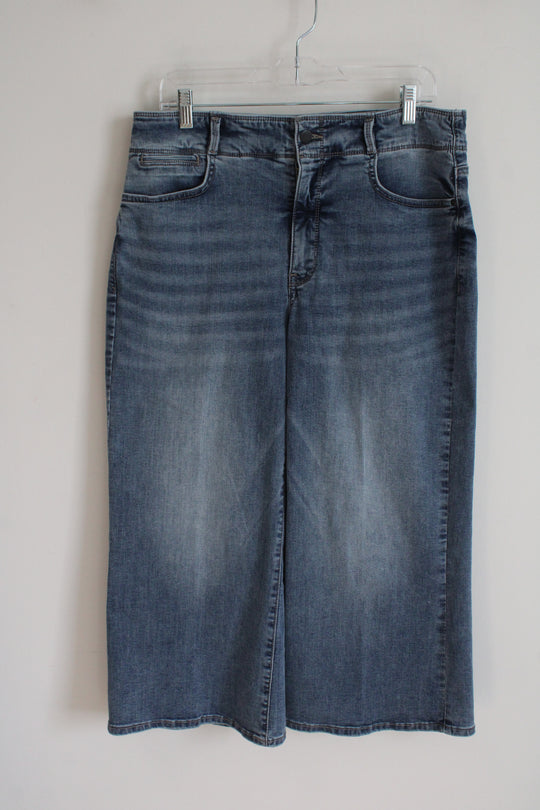 NYDJ Wide Leg Capri Jeans | 12