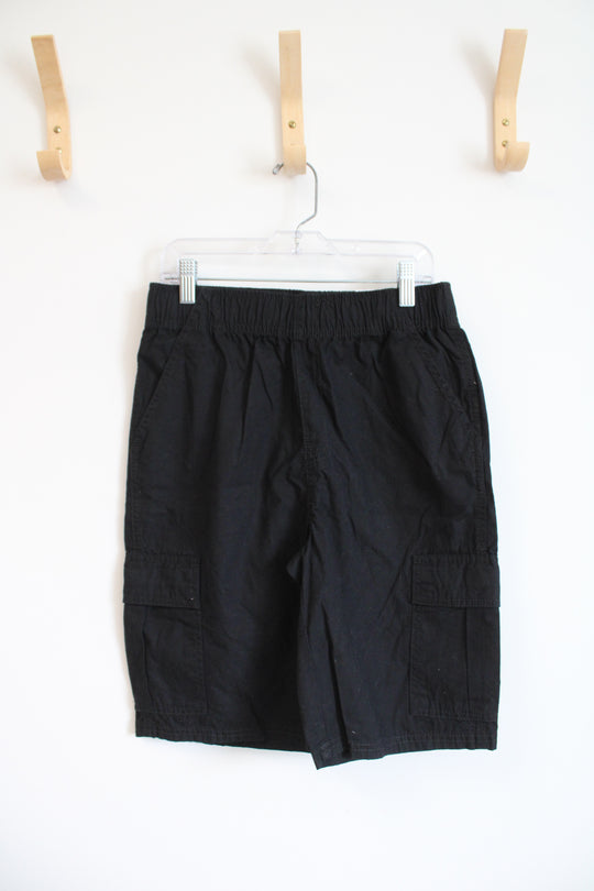 NEW Children's Place Black Cargo Shorts | Youth 14