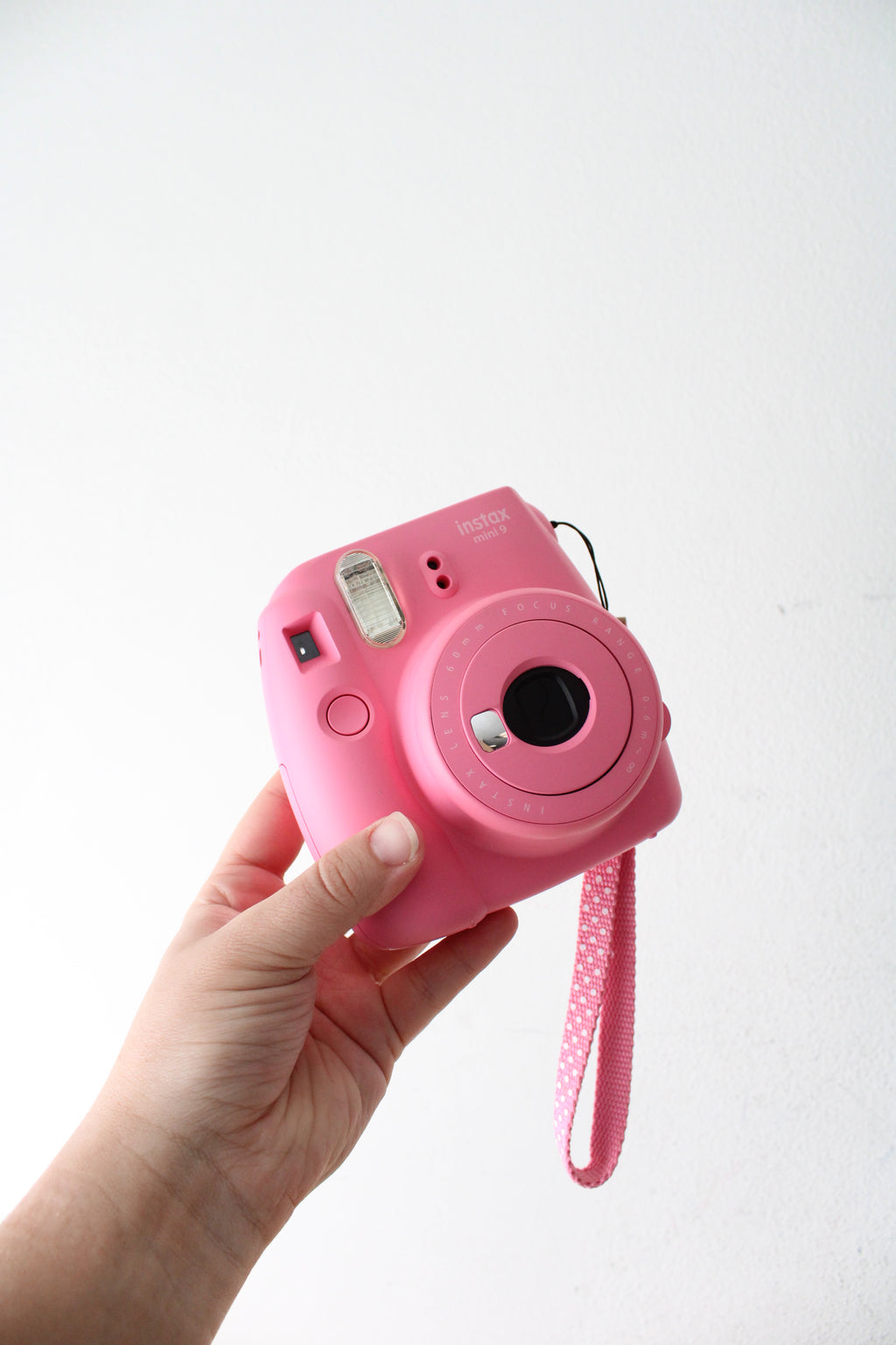Fujifilm Instax Mini 9 Bubble Gum Pink Polaroid Camera